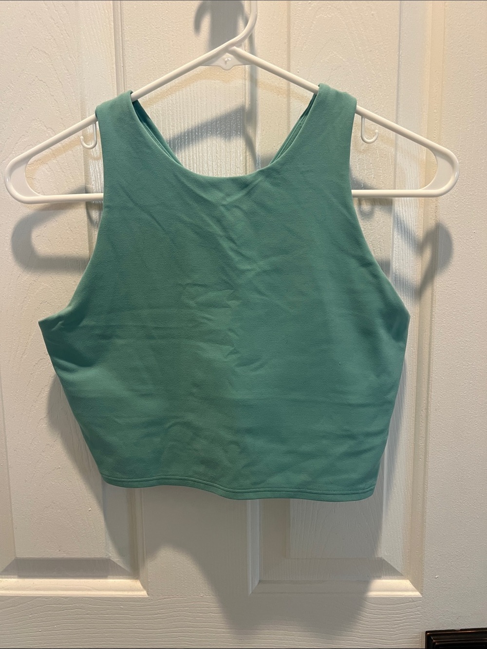 Athleta conscious crop Scoop Neck Racerback Tank sports bra A-C cup